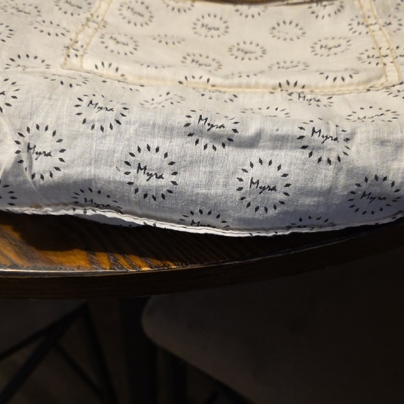 Myra Bag Crossbody Gray Canvas Leather - Picture 10 of 11